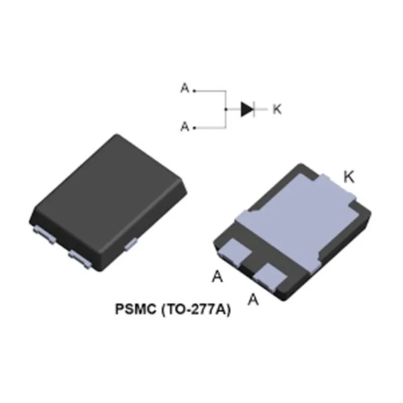 STMicroelectronics 200 V 10 A Surface Mount Diode TO-277A Package STTH1002CSF