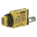 Banner Convergent Photoelectric Sensor Block Style, 43 mm Detection Range, NPN/PNP Output, IP67 Rated 