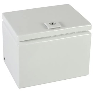Rittal JB Series Grey Carbon Steel Junction Box IP66 IEC 60529 150 mm x 150 mm x 200 mm JB080606HC
