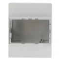 Italtronic Polycarbonate Raspberry Pi Case for Raspberry Pi B Transparent DIN Rail Modulbox 25.0410000.RMB