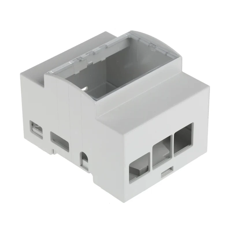 Italtronic Polycarbonate Raspberry Pi Case for Raspberry Pi B Transparent DIN Rail Modulbox 25.0410000.RMB