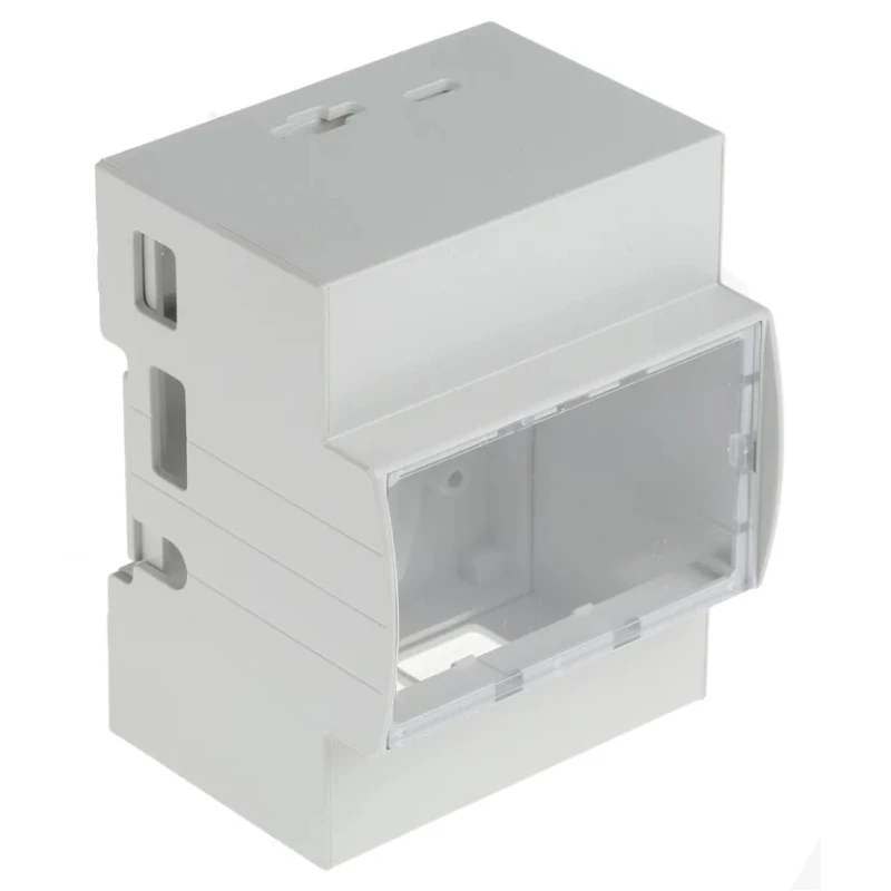 Italtronic Polycarbonate Raspberry Pi Case for Raspberry Pi B Transparent DIN Rail Modulbox 25.0410000.RMB