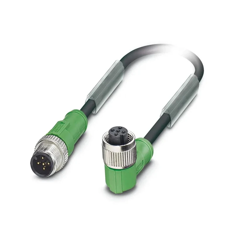 Phoenix Contact Sensor Actuator Cable Male 5 Way M12 to Female 5 Way M12 1.5 m 60V IEC 61076-2-104 1681648