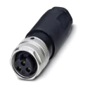 Phoenix Contact Industrial Circular Connector, 3 Contacts, Socket, Female, IP67, 12A, 300V IP67