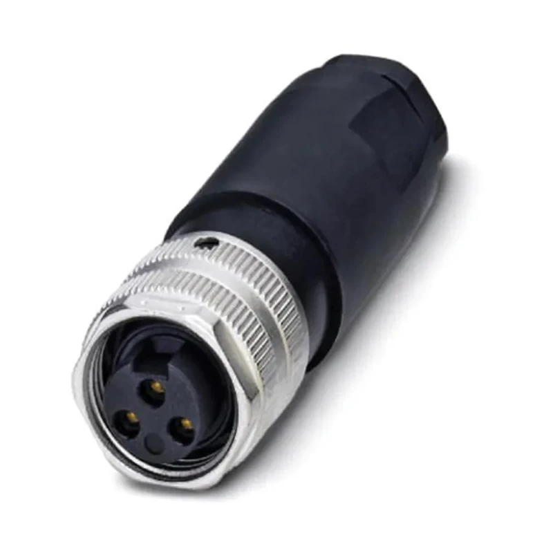 Phoenix Contact Industrial Circular Connector, 3 Contacts, Socket, Female, IP67, 12A, 300V IP67