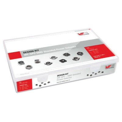 Wurth Elektronik WE-SPC SMD Shielded Power Inductor Kit 34 Pieces 0.22μH-100μH Surface Mount 7440894