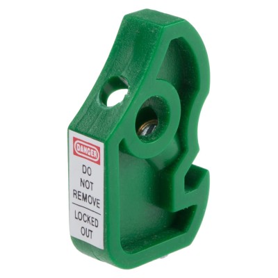 RS PRO Green 1-Lock ABS Miniature Circuit Breaker Lockout, Shackle Diameter 7.65 mm 862-5193