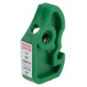 RS PRO Green 1-Lock ABS Miniature Circuit Breaker Lockout, Shackle Diameter 7.65 mm 862-5193