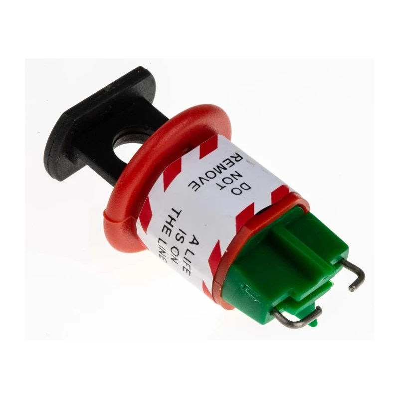 RS PRO Conventional Miniature Circuit Breaker Lockout Stainless Steel Nylon ABS 7.25 mm 862-5222