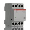 ABB Safety Contactor 4-Pole 30A 2.77 kW 24V Coil 4 NO Screw Terminal DIN Rail Mount ESB40