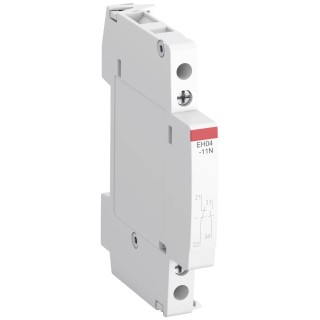 ABB Auxiliary Contact 2 Contact 2 NO Side Mount Screw Terminal DPST 6A 500V EH04-20N 1SAE901901R1020