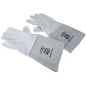 Polyco Healthline Tigmaster Grey Leather Welding Gloves Size 10 2 Gloves Pair 211-0389