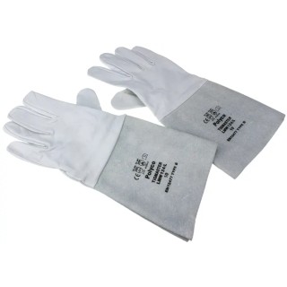 Polyco Healthline Tigmaster Grey Leather Welding Gloves Size 10 2 Gloves Pair 211-0389
