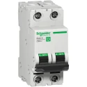 Schneider Electric Miniature Circuit Breaker 2-Pole 6A Type D 125 V DC 14 kA Breaking Capacity Multi9 