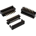 Wurth Elektronik 34-Way IDC Connector Male for Cable, 2 Row, 1A, 250V, Gold Plated Contacts, WR-BHD Series 61203422323