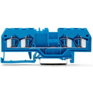 WAGO Feed Through Terminal Block Blue 0.08mm² to 4 mm² 1-Level Cage Clamp IECEx/ATEX 281-654