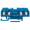 WAGO Feed Through Terminal Block Blue 281 Series 4mm², 1-Level, Cage Clamp, ATEX, IECEx 281-684