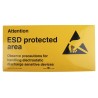 RS PRO Safety Poster Vinyl English 300 mm x 150 mm 211-1180