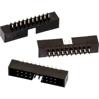 Wurth Elektronik WR-BHD Series Straight Through Hole PCB Header, 50 Contact 2 mm Pitch 2 Row 250V 2A 62505021621