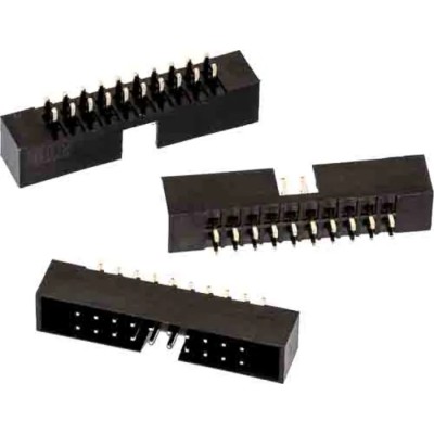 Wurth Elektronik WR-BHD Series Straight Through Hole PCB Header, 10 Contacts, 2 mm Pitch, 2 Row 62501021621