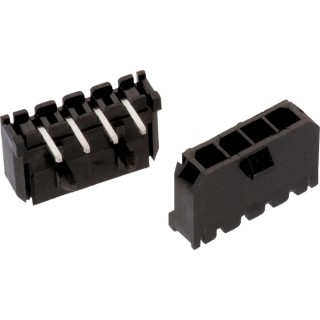 Wurth Elektronik WR-MPC3 Series Right Angle Through Hole PCB Header, 5 Contacts, 3 mm Pitch, 1 Row, Shrouded MPC3