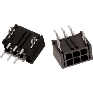 Wurth Elektronik WR-MPC3 Series Right Angle Through Hole PCB Header 14 Contacts 3 mm Pitch 2 Row Shrouded MPC3