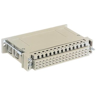 HARTING DIN Power Shell Housing for use with DIN 41612 Connector 09 06 Series 09060480522
