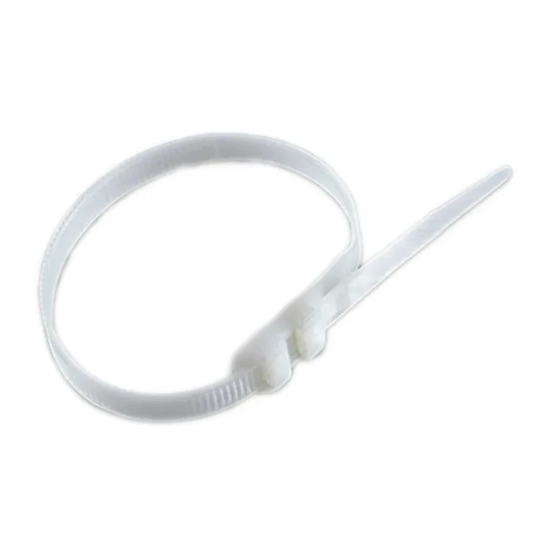 RS PRO Cable Tie Double Locking 382 mm x 9 mm Natural Polyamide 66 Model 865-9663