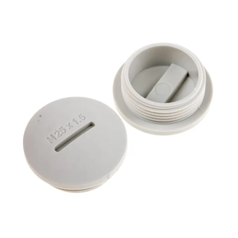 RS PRO Cable Gland Blanking Plug M25 Thread Polyamide 66 29.7 mm Diameter 865-9770