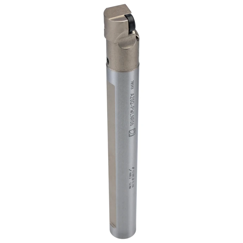 Pramet Lathe Part Tool Holder for Use with WNMG 0604, 9 mm Height, 95° Approach, 180mm Length A20Q-PWLNR 0604