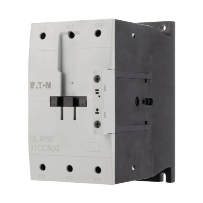 Eaton DILM Series Contactor, 24V DC Coil, 3-Pole, 150 A Contact Current, 75 kW Power Rating, 3 NO 239591 DILM150(RDC24)