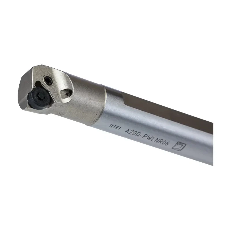 Pramet Lathe Part Tool Holder for Use with WNMG 0604, 9 mm Height, 95° Approach, 180mm Length A20Q-PWLNR 0604