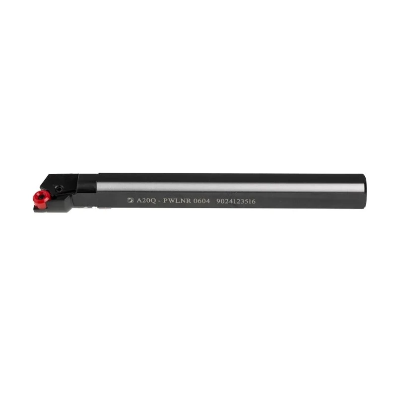 Pramet Lathe Part Tool Holder for Use with WNMG 0604, 9 mm Height, 95° Approach, 180mm Length A20Q-PWLNR 0604