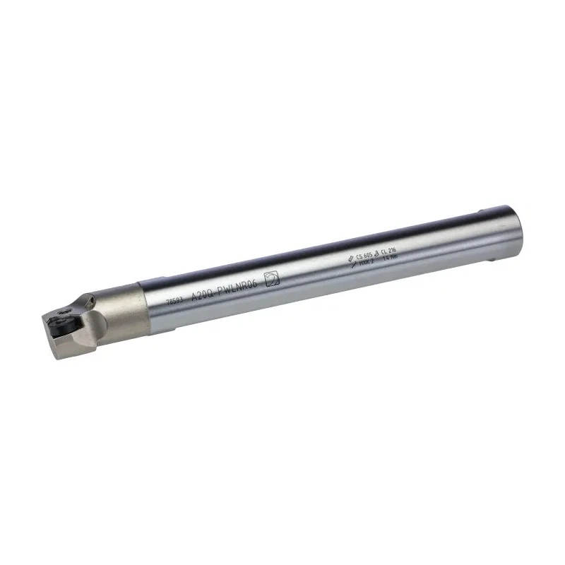 Pramet Lathe Part Tool Holder for Use with WNMG 0604, 9 mm Height, 95° Approach, 180mm Length A20Q-PWLNR 0604