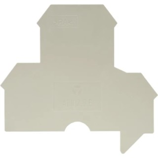 Wieland End Cover Accessory for Multi-Tier Feed Through Block with Screw Connection 07.312.1755.0 - APN2,5E