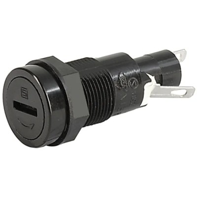 Schurter 10A Panel Mount Fuse Holder for 5 x 20 mm, 250V 0031.1351