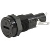 Schurter 10A Panel Mount Fuse Holder for 5 x 20 mm, 250V 0031.1351