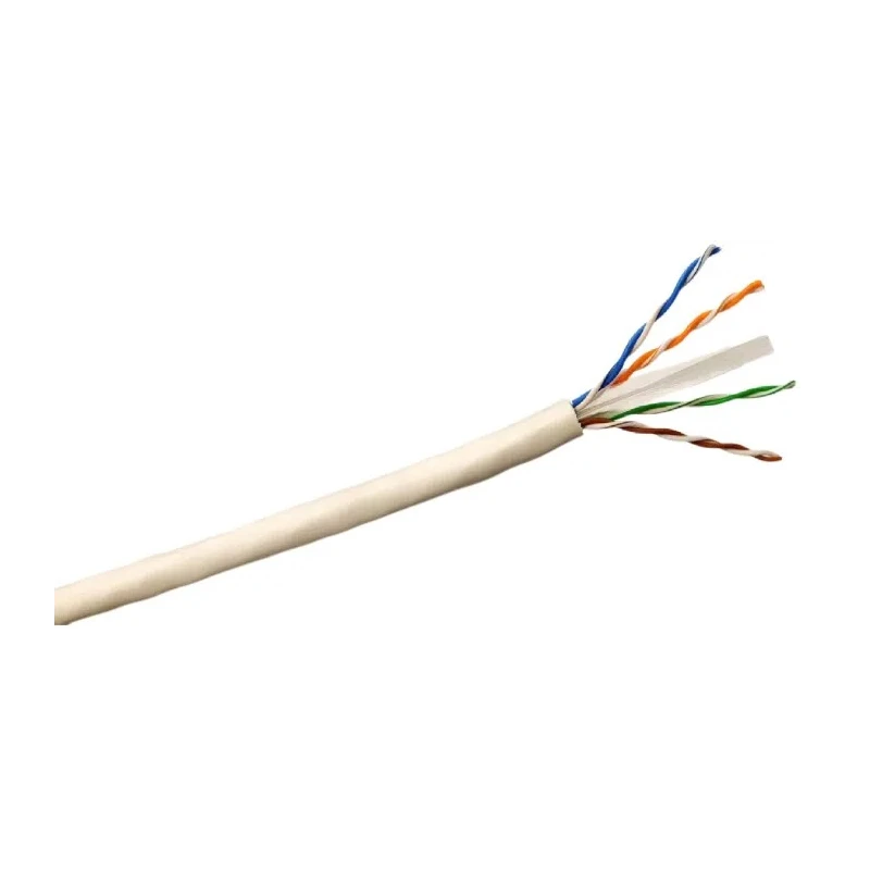 RS PRO Cat6 Ethernet Cable 500 m White U/UTP Low Smoke Zero Halogen Cat6