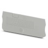 Phoenix Contact D-PT Series Grey Polyamide End Cover for DIN Rail Terminal Blocks 3210303