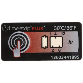 Timestrip Temperature Label Indicator 27 °C to 30 °C 5 Levels TP136