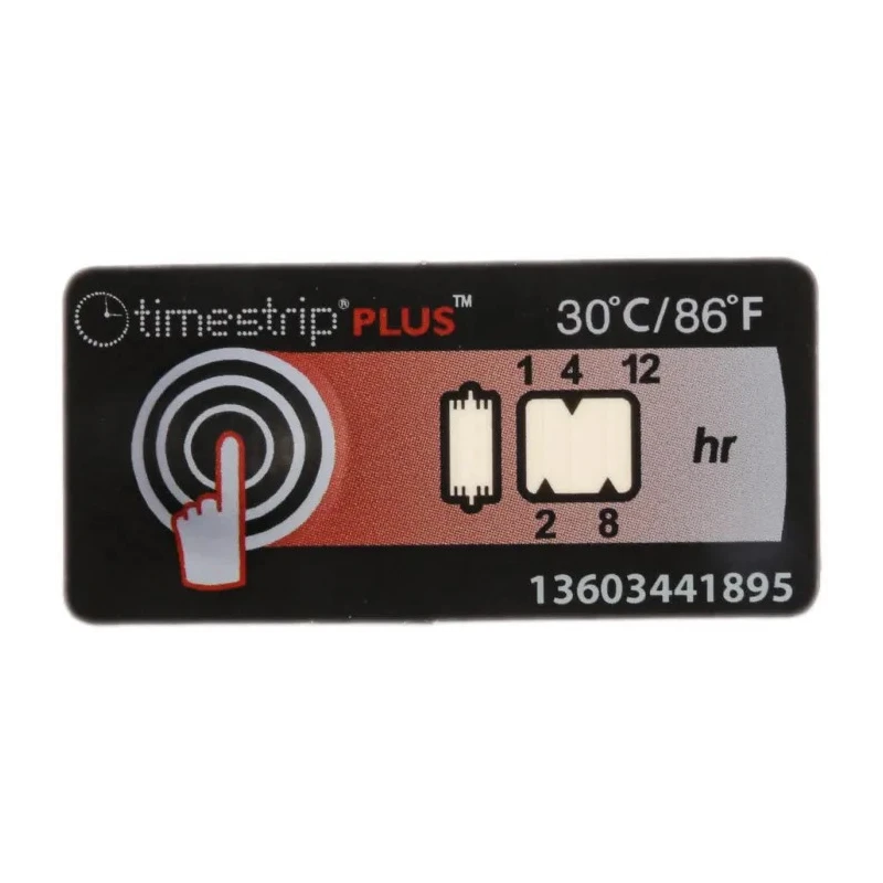 Timestrip Temperature Label Indicator 27 °C to 30 °C 5 Levels TP136