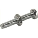 HARTING Locking Screw for DIN 41612 Connector Series 09 02 Silver 09020009909