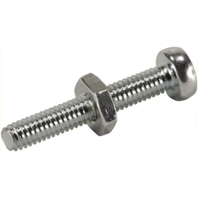 HARTING Locking Screw for DIN 41612 Connector Series 09 02 Silver 09020009909
