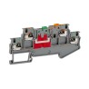Phoenix Contact CLIPLINE PTT Series Knife Disconnect Terminal Block Grey 2-Level Push-in Termination 400V 9A 3210351