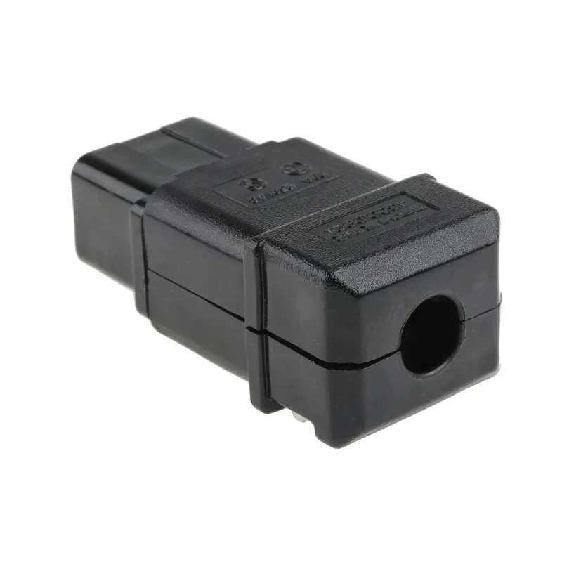 Schurter C19 Straight Cable IEC Connector, 250V 20A Female Rewireable Screw Terminal 4300.0921