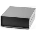 Hammond Black Aluminium Steel Metal Case 127 mm Height, 203 mm Length, 254 mm Width 1458ES