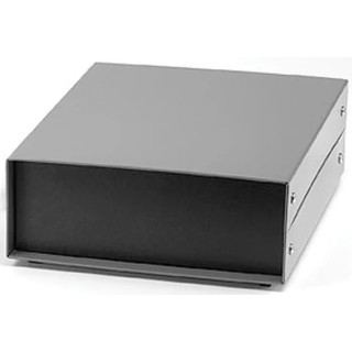 Hammond Black Aluminium Steel Metal Case 127 mm Height, 203 mm Length, 254 mm Width 1458ES