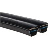 Gates Drive Belt Hi-Power Rubber Classical V-Belt Section B 1370mm Outside Length, 1335mm Inside Length B52 HI-POWER