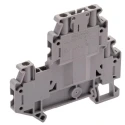 Phoenix Contact CLIPLINE UTTB Series Grey Disconnect Terminal Block, 0.14 mm² to 4 mm² Cable CSA, 2-Level Screw 3044644