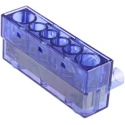 RS PRO Commoning Block 6 Way, 750V, 40A, Transparent Polycarbonate Housing 868-0799